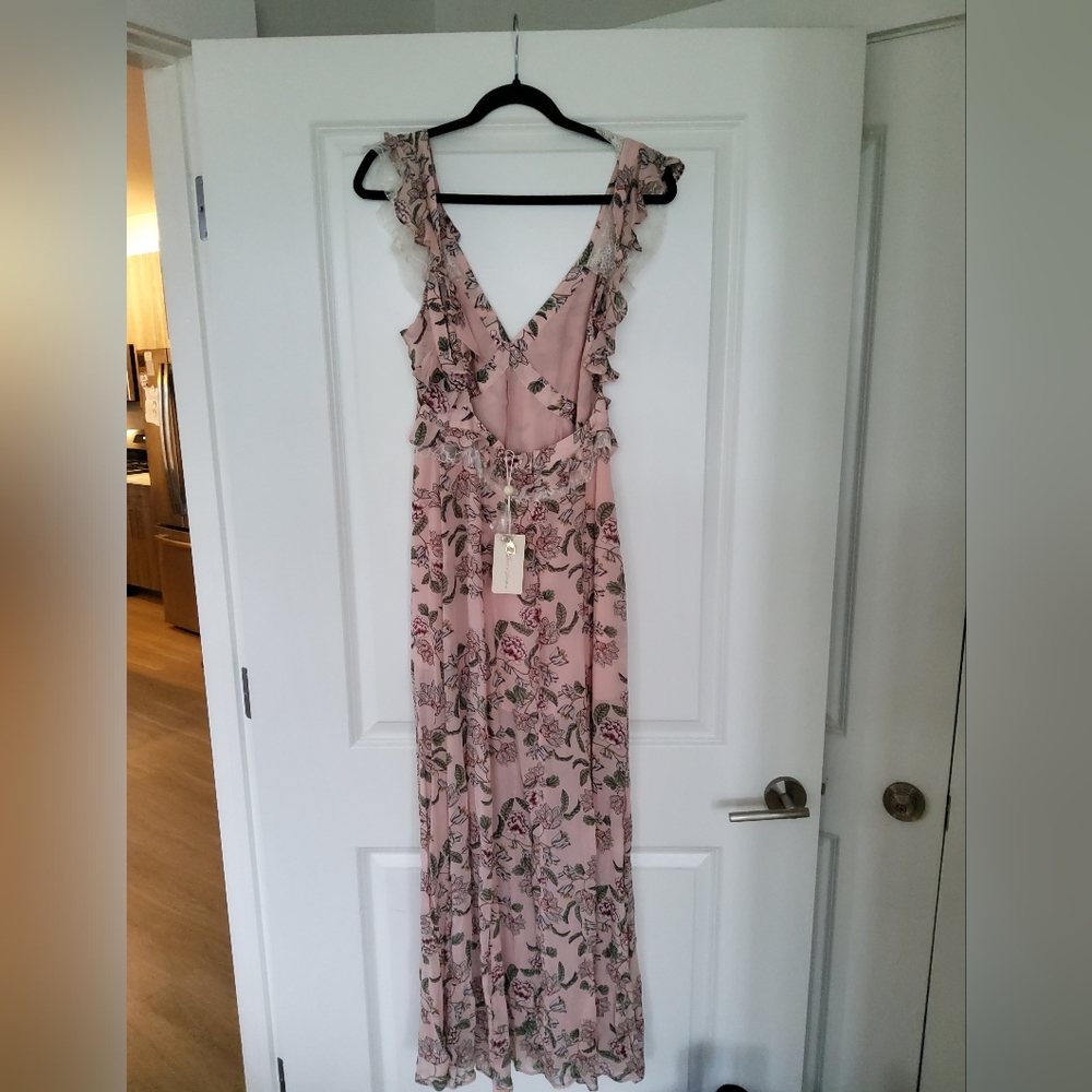 🍋For Love & Lemons Bee Balm Maxi Dress - Picture 7 of 16